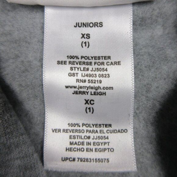 LOONEY TOONS Warner Bros Cropped Hoodie Sweatshirt Juniors XS 1 Bugs Tweety NWT - Picture 10 of 12